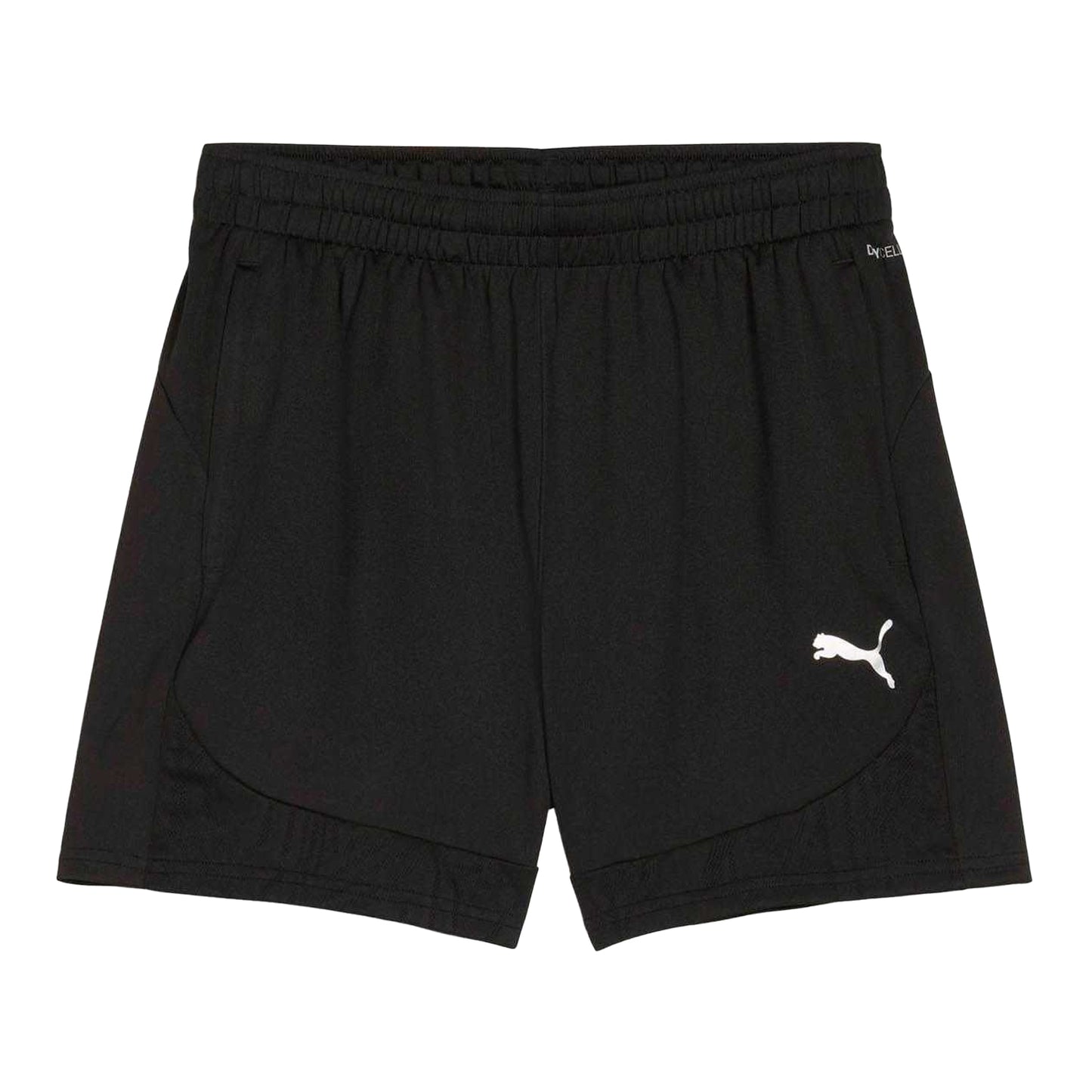 Black - Front - Puma Mens TeamFinal Slim Training Shorts