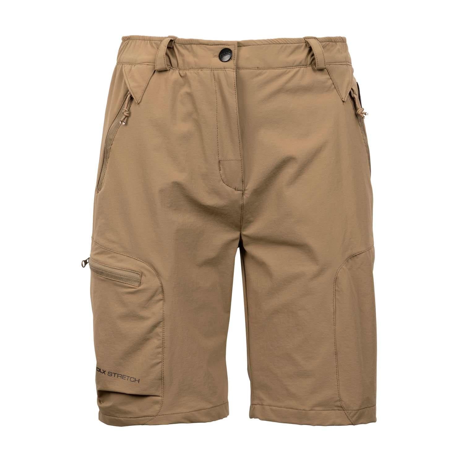 Beige - Front - Trespass Womens-Ladies Libby DLX Shorts