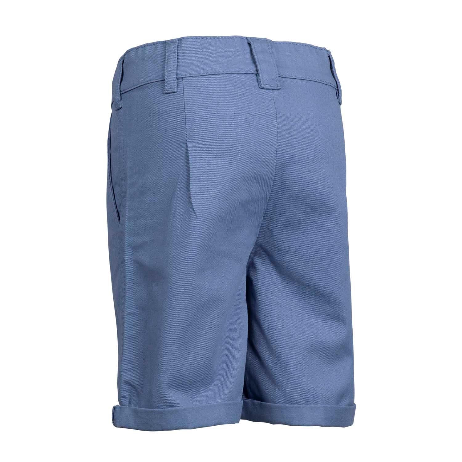 Blue - Back - Trespass Childrens-Kids Hunnie Chino Shorts