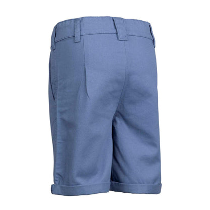 Blue - Back - Trespass Childrens-Kids Hunnie Chino Shorts