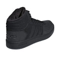 Black - Back - Adidas Mens Hoops 2.0 Mid Cut Trainers