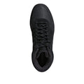 Black - Close up - Adidas Mens Hoops 2.0 Mid Cut Trainers