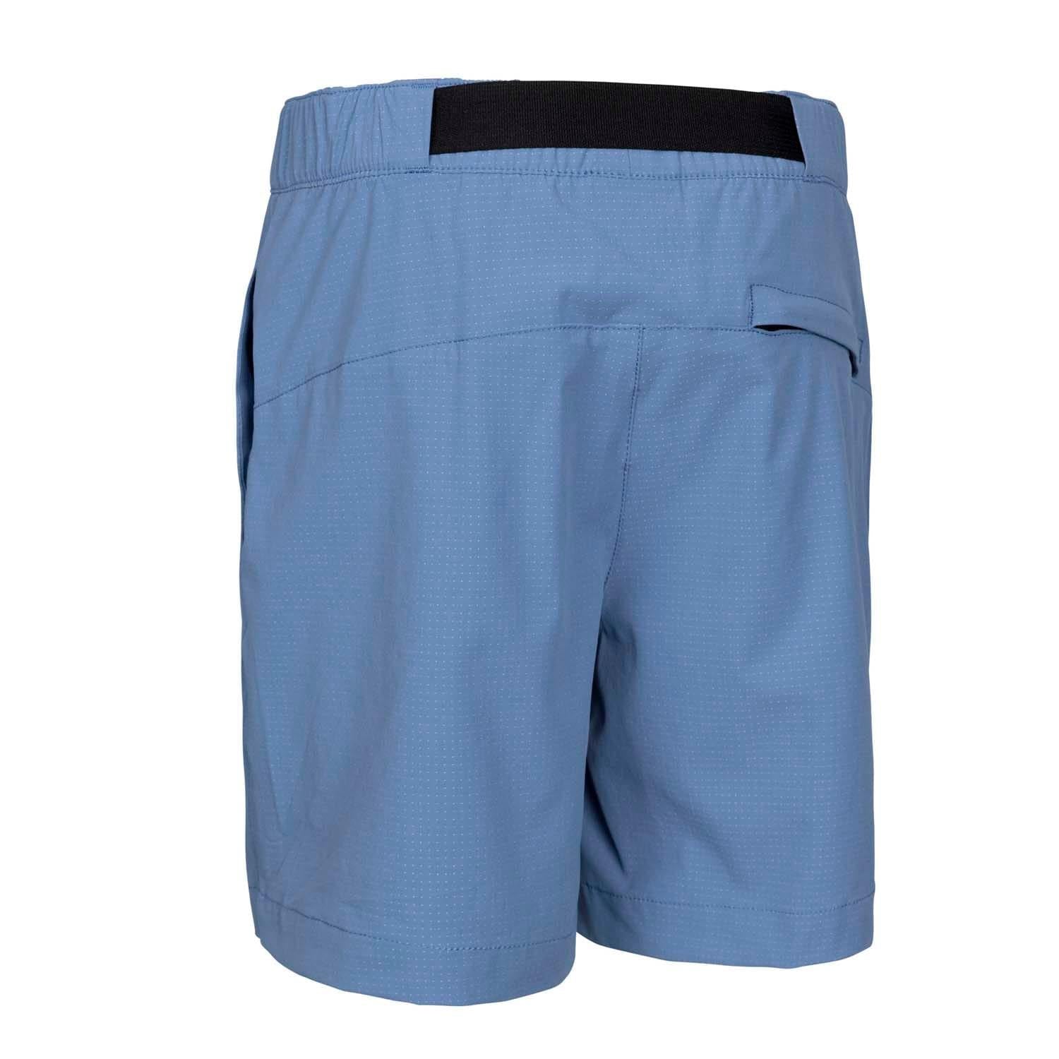 Blue - Back - Trespass Childrens-Kids Directory Shorts