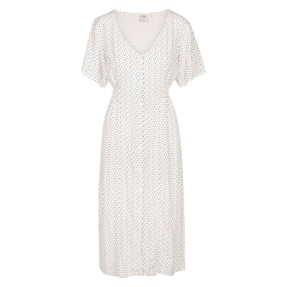White - Front - Trespass Womens-Ladies Nia Dress