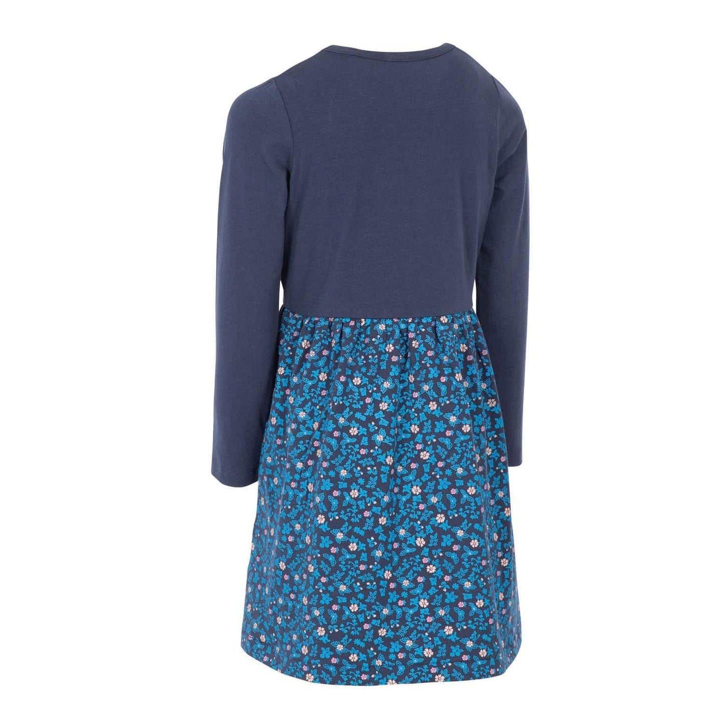 Navy - Back - Trespass Girls Forgotten Dress