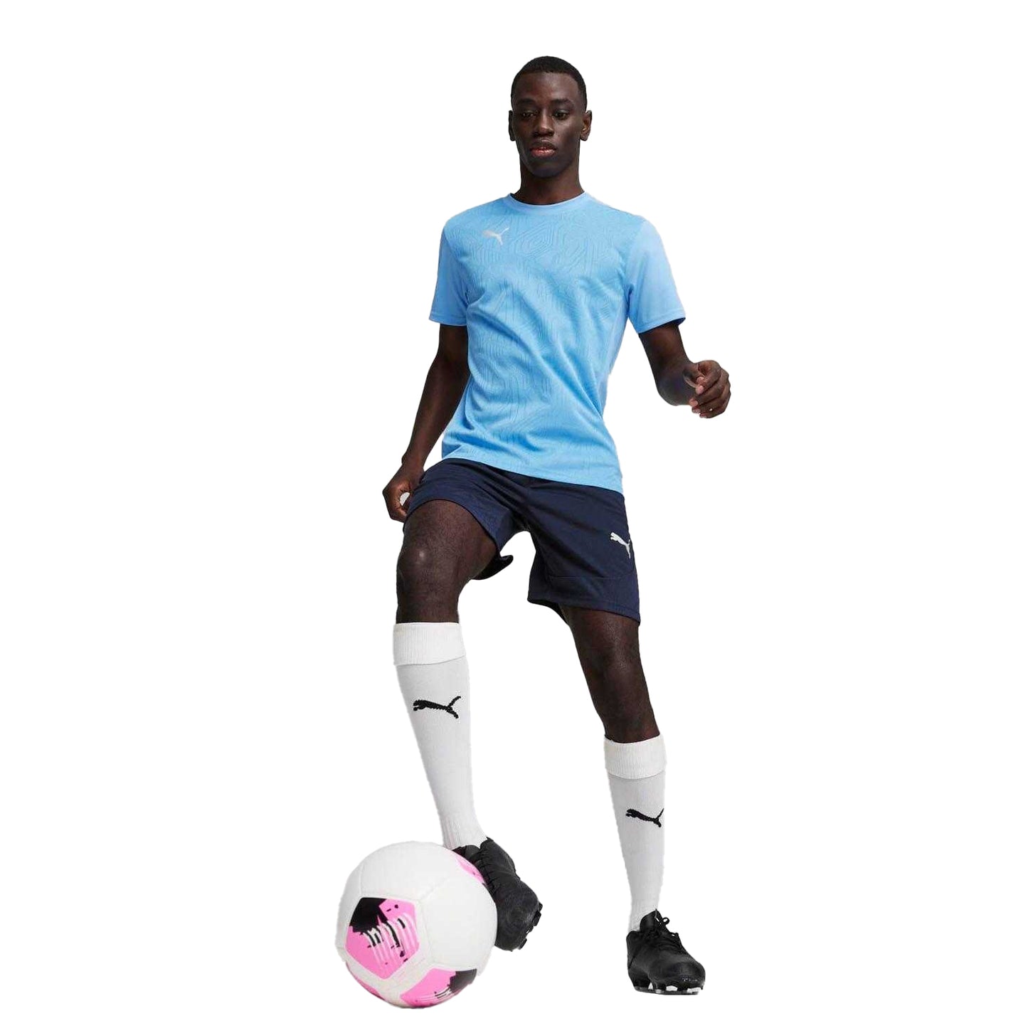 Blue - Pack Shot - Puma Mens TeamFinal Training Jersey