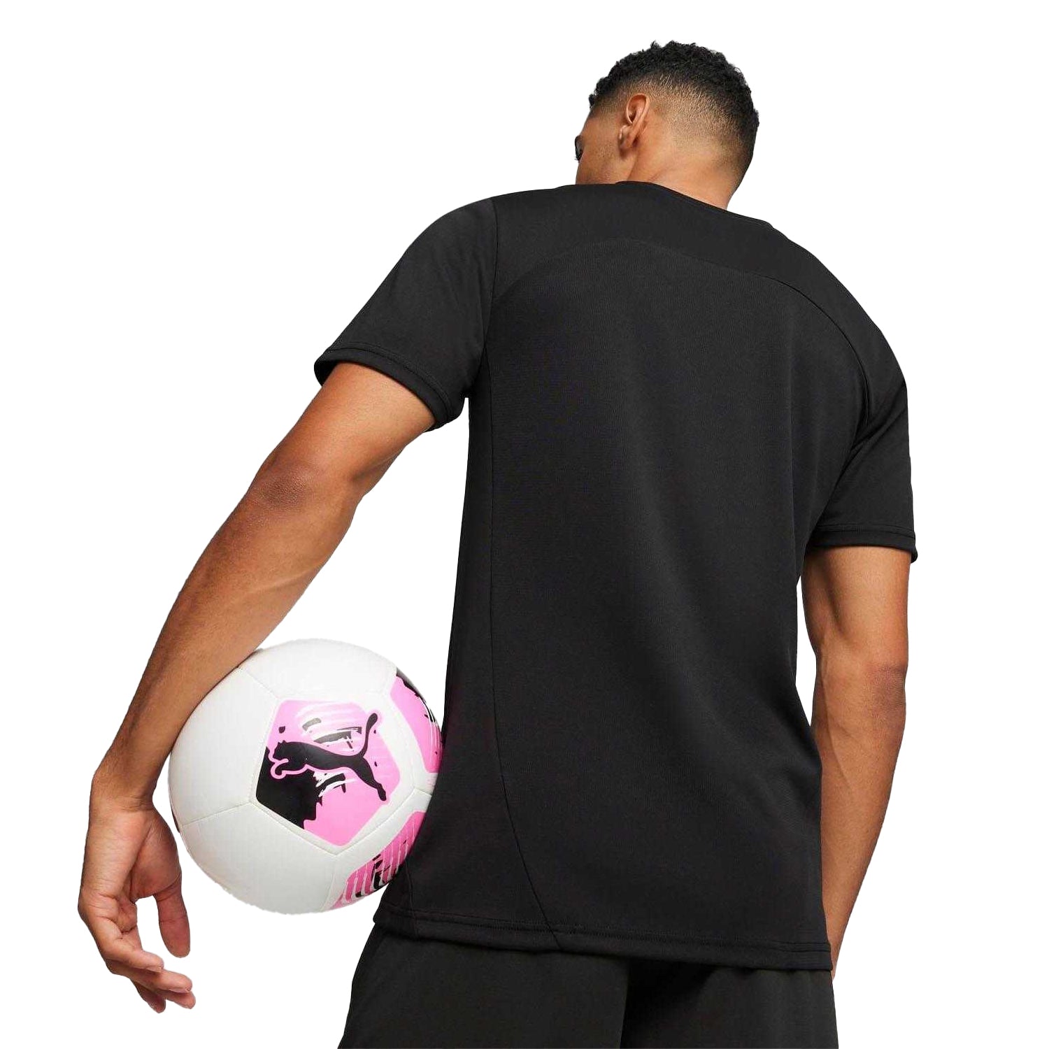 Black - Pack Shot - Puma Mens TeamFinal Training Jersey