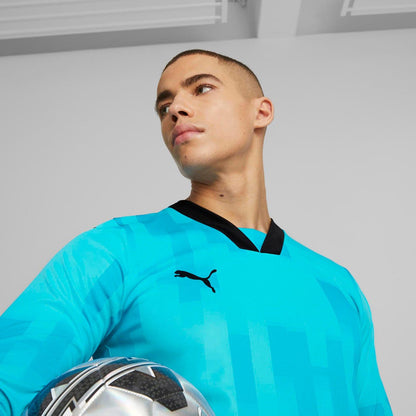 Blue - Lifestyle - Puma Mens Teamtarget Long-Sleeved Goalkeeper Jersey