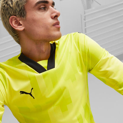 Yellow - Lifestyle - Puma Mens Teamtarget Long-Sleeved Goalkeeper Jersey