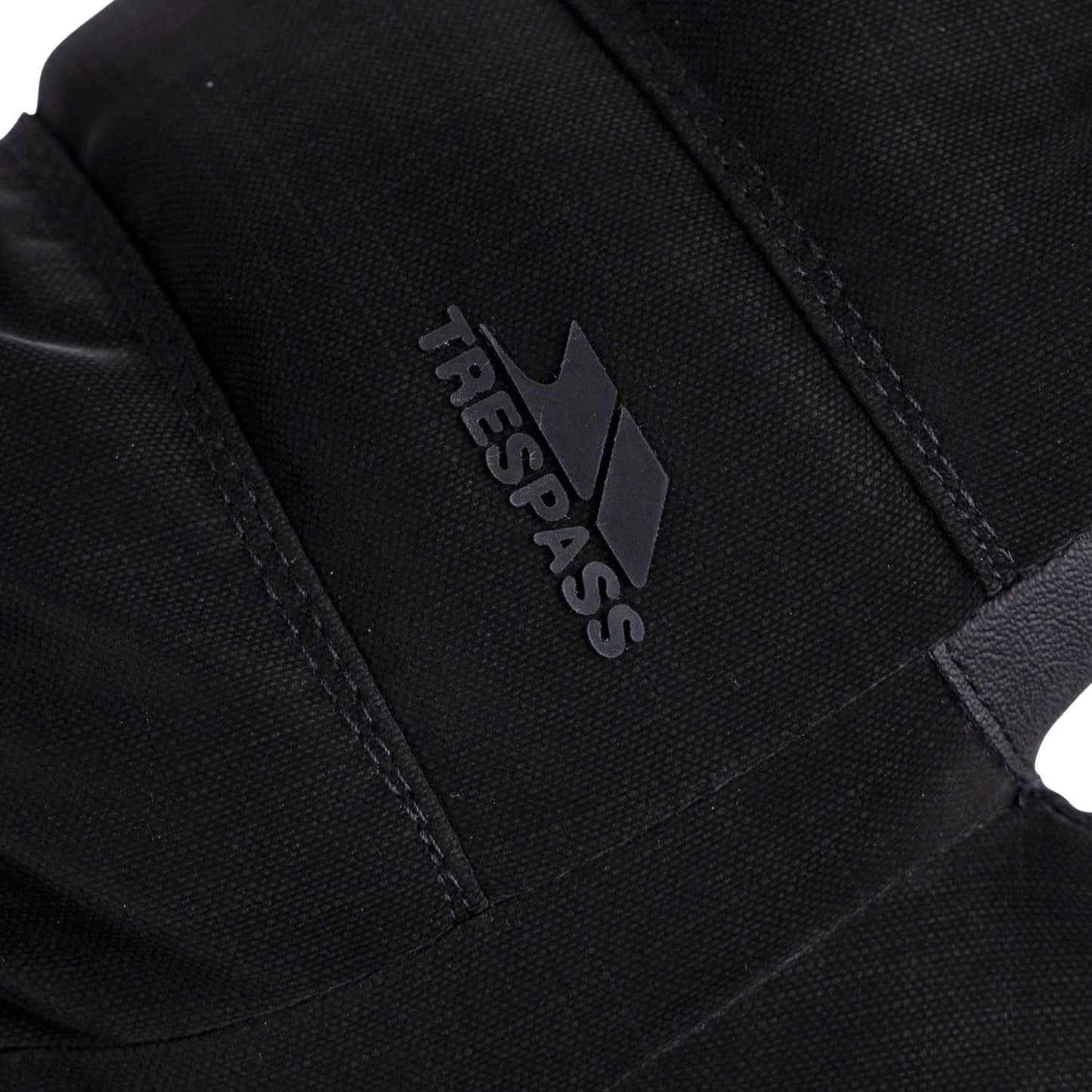 Black - Pack Shot - Trespass Unisex Adult Tista Ski Gloves