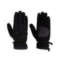 Black - Front - Trespass Unisex Adult Tista Ski Gloves