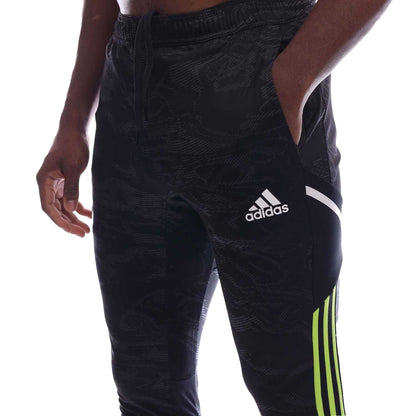 Grey - Side - Adidas Mens 2022-23 Manchester United FC Jogging Bottoms