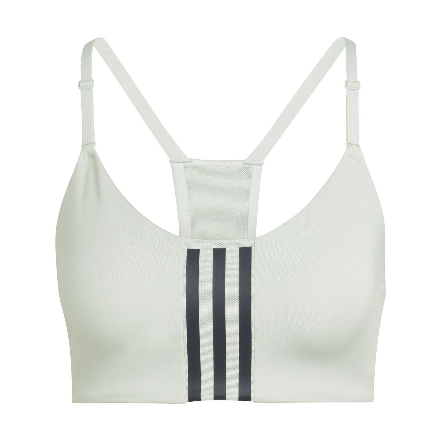 Green - Lifestyle - Adidas Womens-Ladies Light Support Bra