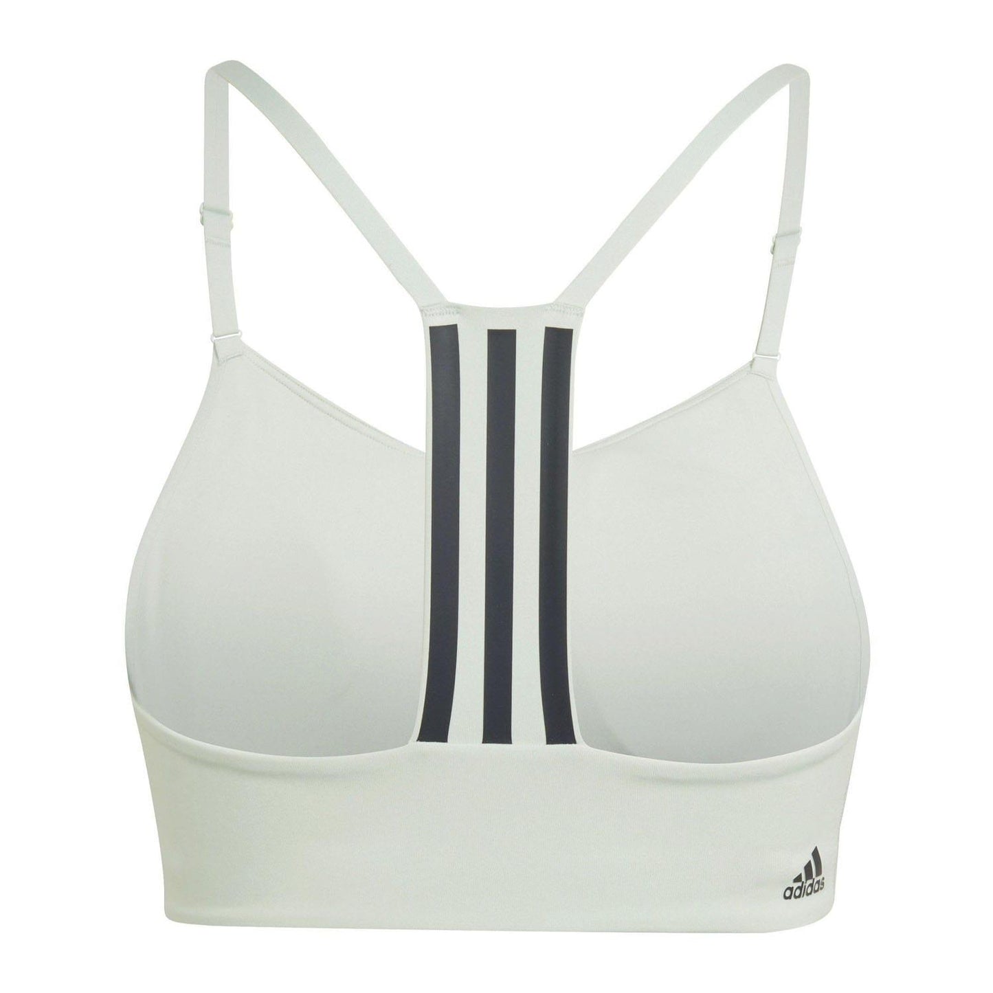 Green - Pack Shot - Adidas Womens-Ladies Light Support Bra
