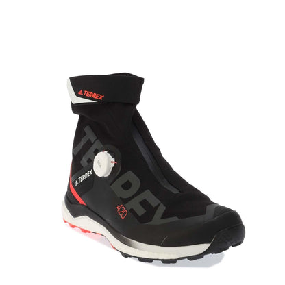 Black - Back - Adidas Mens Terrex Agravic Tech Pro Trail Running Shoes