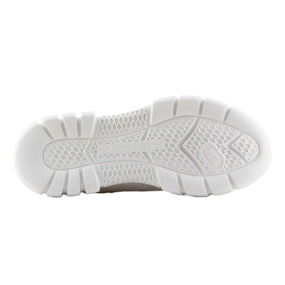 White-Pink - Pack Shot - Armani Exchange Womens-Ladies Contrast Trainers