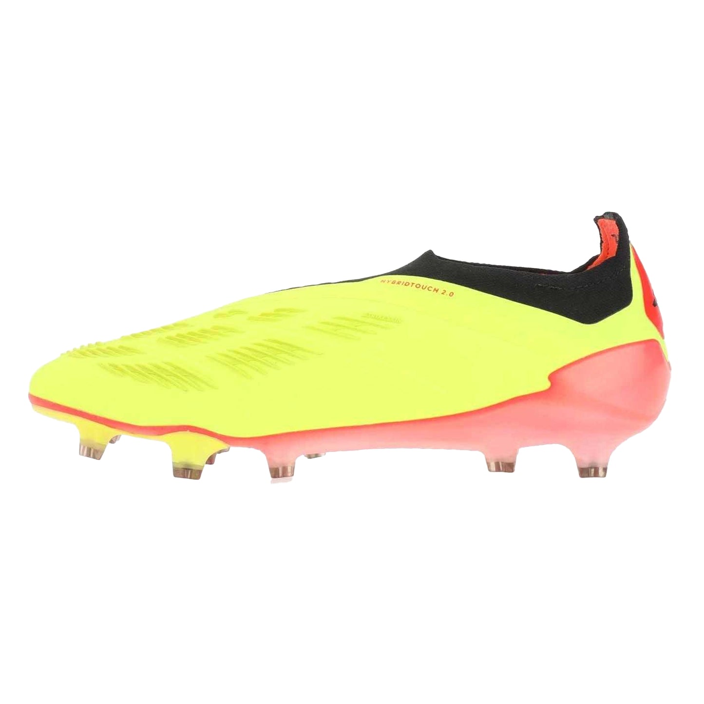 Yellow-Orange-Black - Side - Adidas Mens Predator Elite Firm Ground Football Boots
