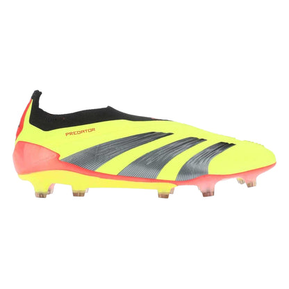 Yellow-Orange-Black - Lifestyle - Adidas Mens Predator Elite Firm Ground Football Boots