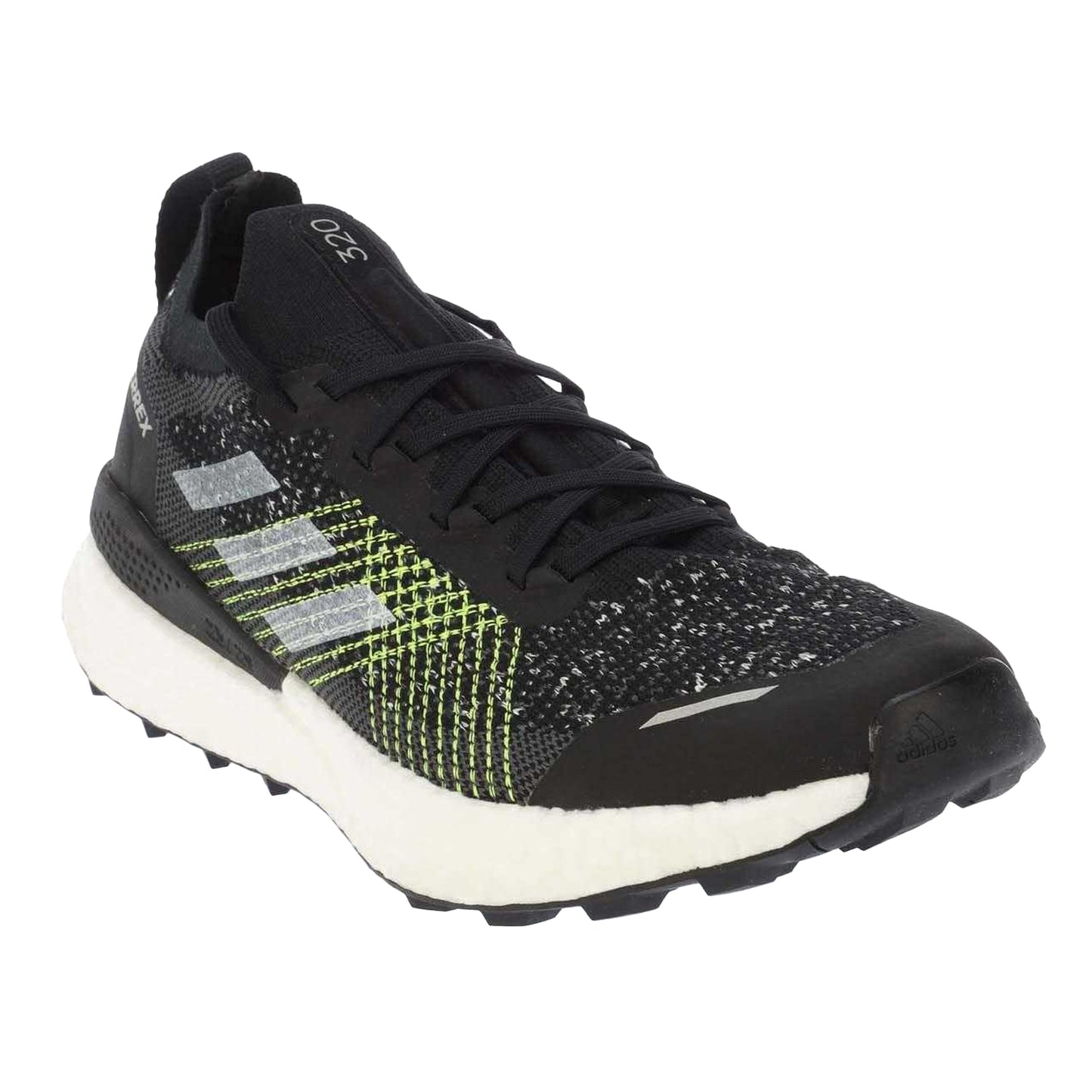 Black - Front - Adidas Mens Terrex Two Ultra Primeblue Trail Running Shoes