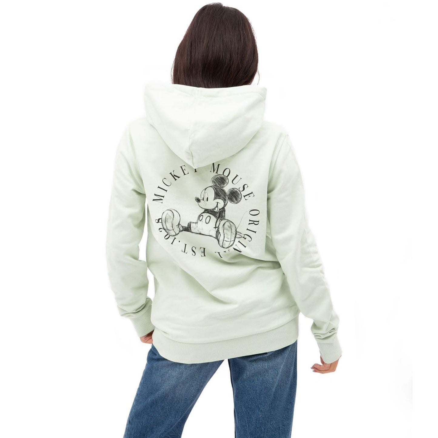 Green - Lifestyle - Disney Unisex Adult Original Mickey Mouse Circle Hoodie