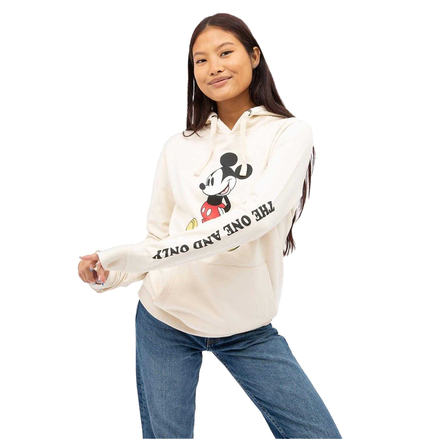 Grey - Lifestyle - Disney Unisex Adult Mickey Mouse Hoodie