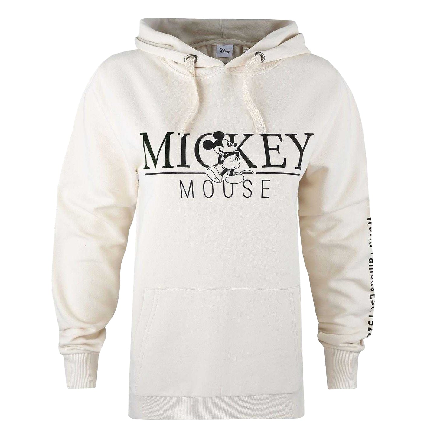 Grey - Front - Disney Womens-Ladies Mickey Mouse Hoodie