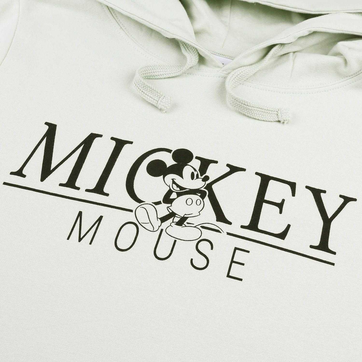 Green - Lifestyle - Disney Womens-Ladies Mickey Mouse Hoodie