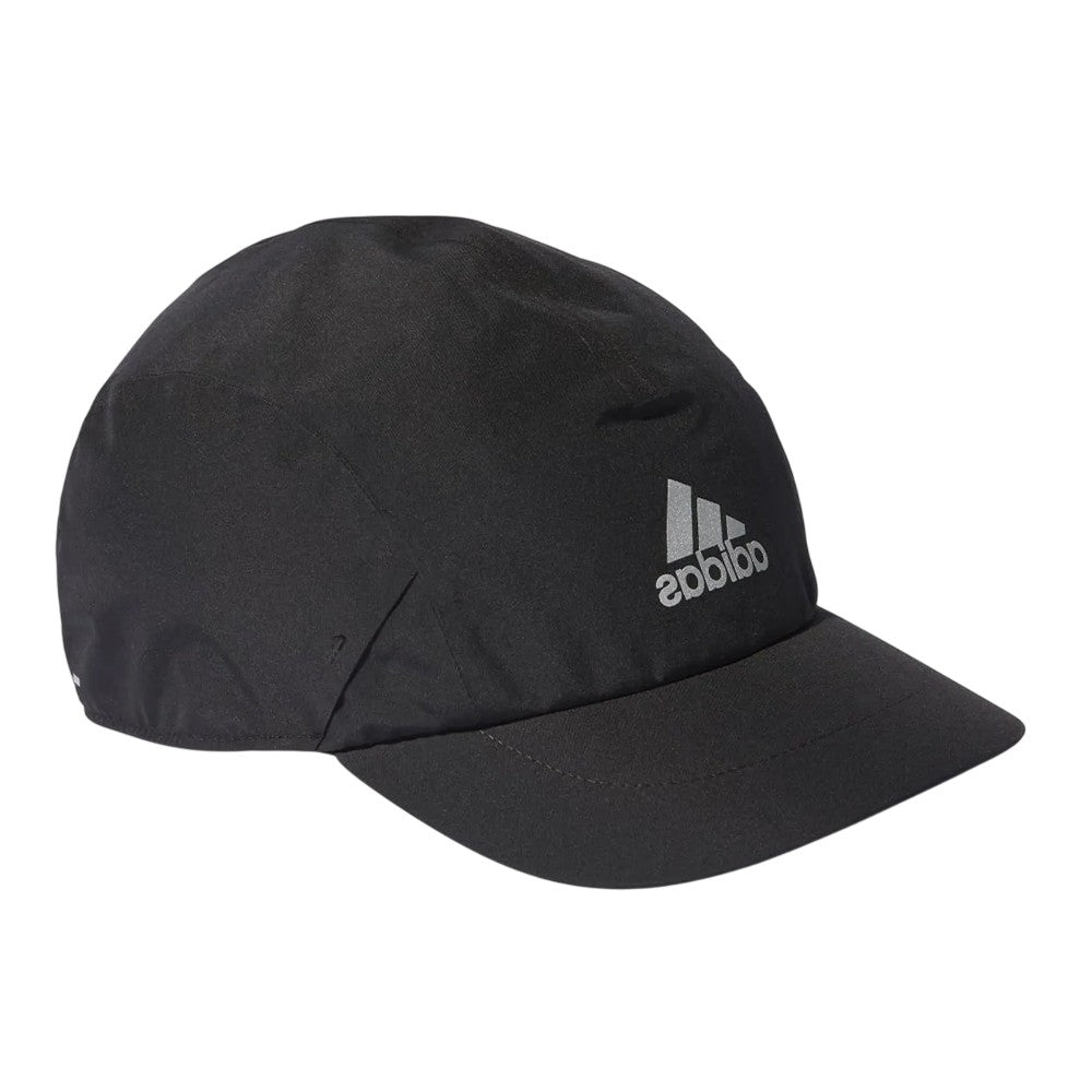 Black - Front - Adidas Mens Tech 3 Panel Baseball Cap