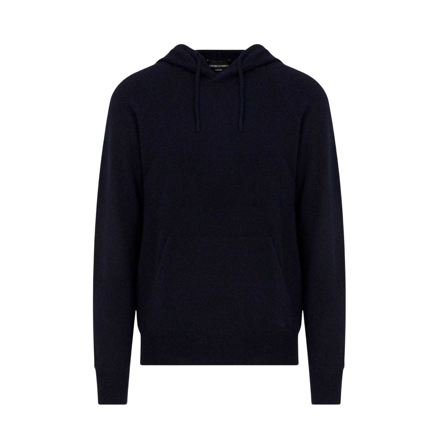 Navy - Front - Emporio Armani Unisex Adult Hoodie