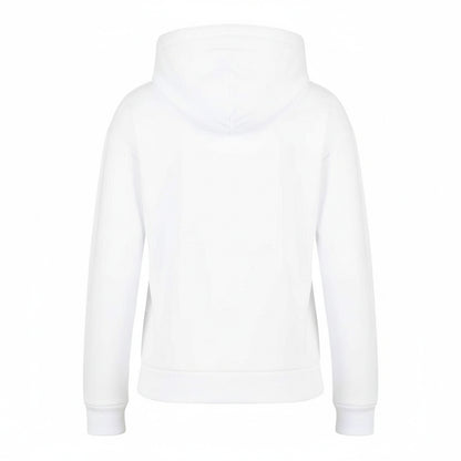 White - Back - Armani Exchange Womens-Ladies Full Zip Hoodie