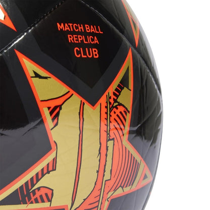 Black-Orange - Side - UEFA Champions League Adidas Football