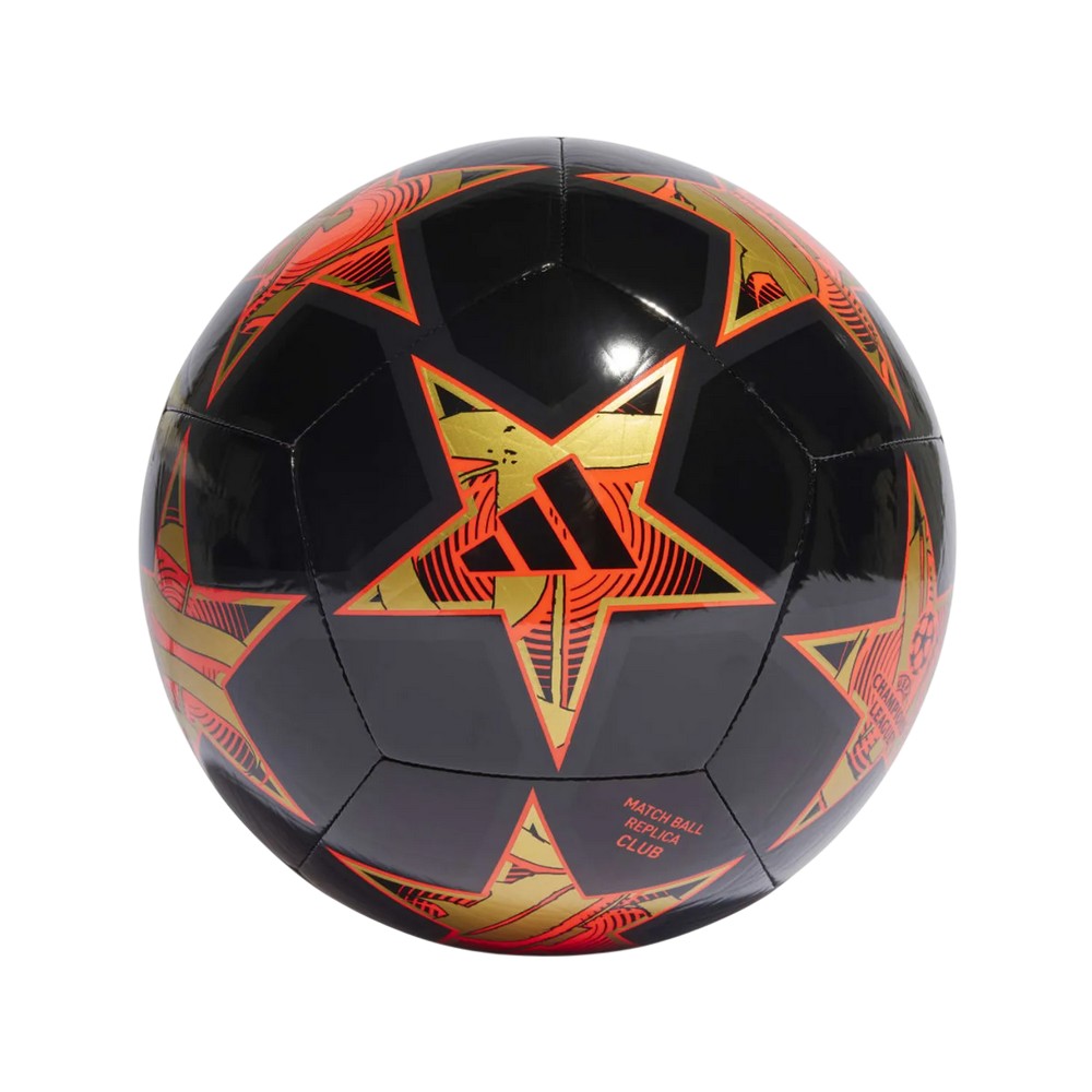 Black-Orange - Front - UEFA Champions League Adidas Football