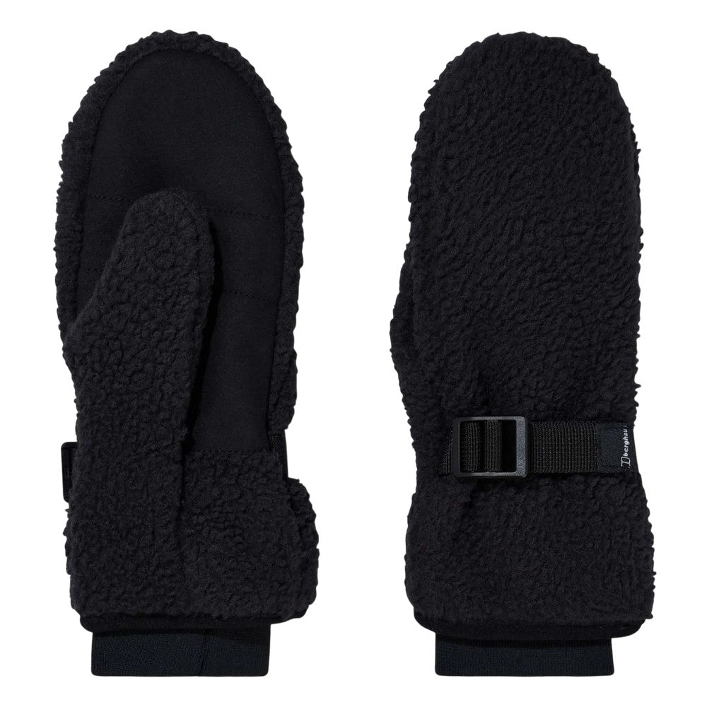 Black - Front - Berghaus Unisex Adult Fleece Mittens