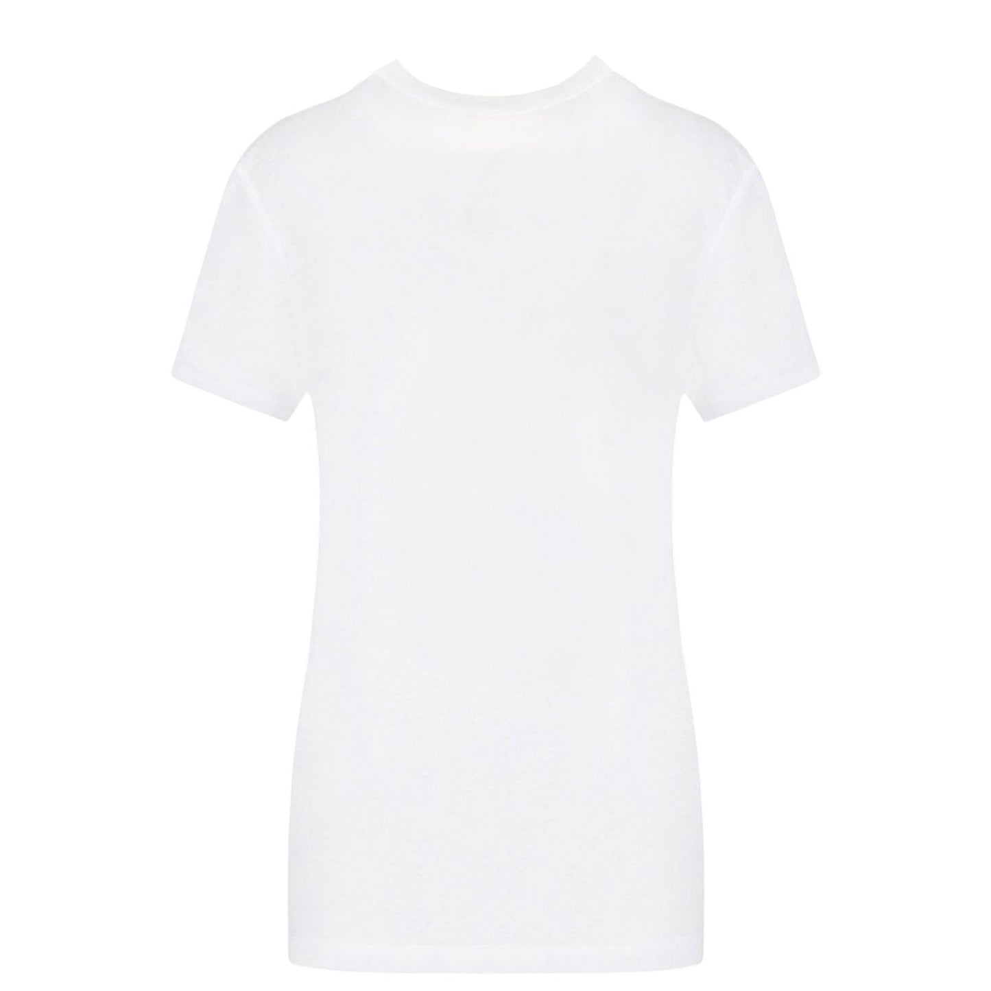 White - Back - Armani Exchange Womens-Ladies Face T-Shirt