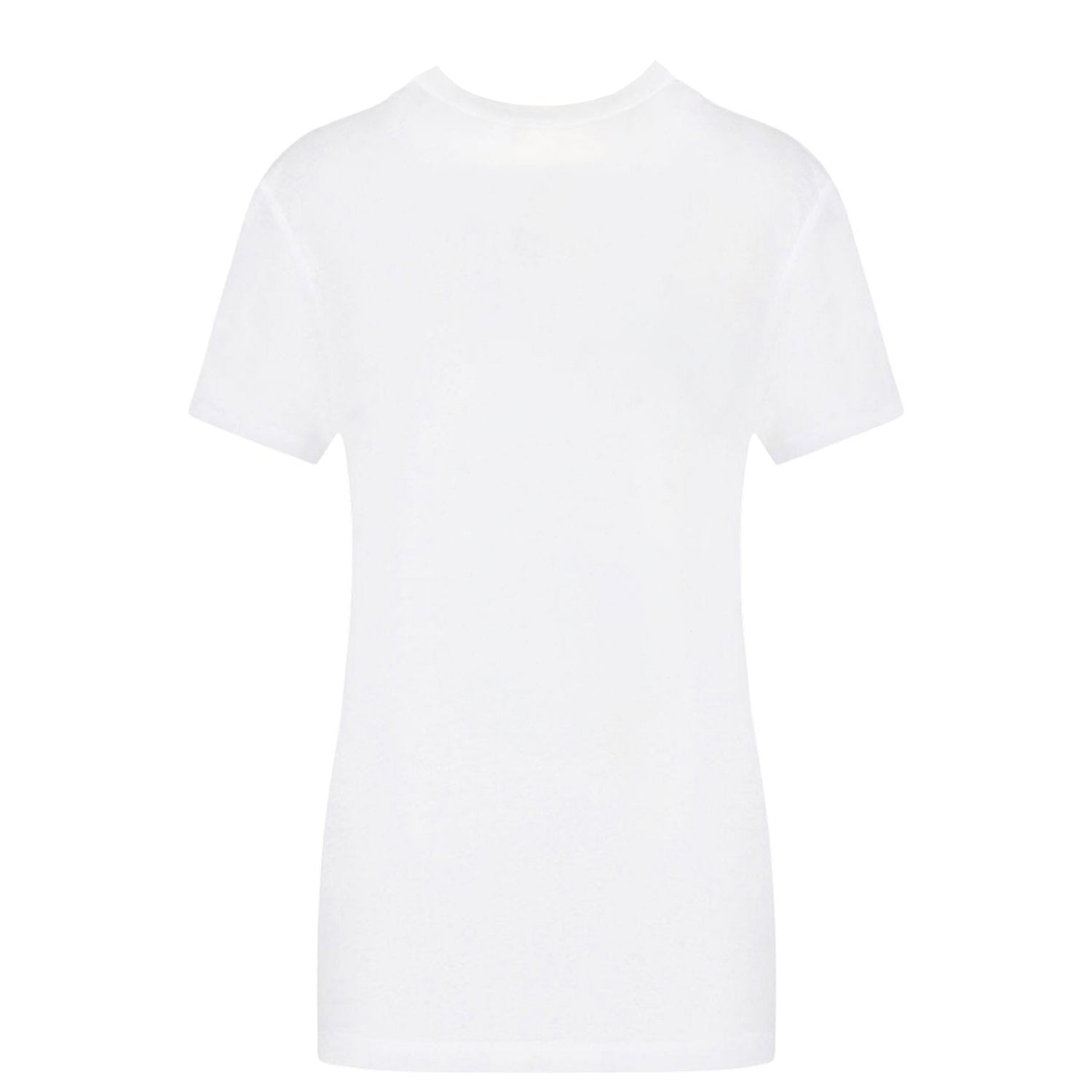 White - Back - Armani Exchange Womens-Ladies Face T-Shirt
