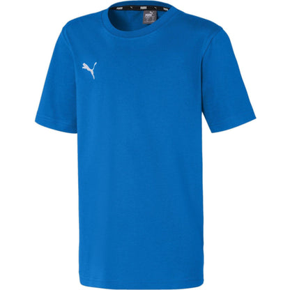 Electric Blue - Front - Puma Childrens-Kids TeamGoal 23 Casuals T-Shirt