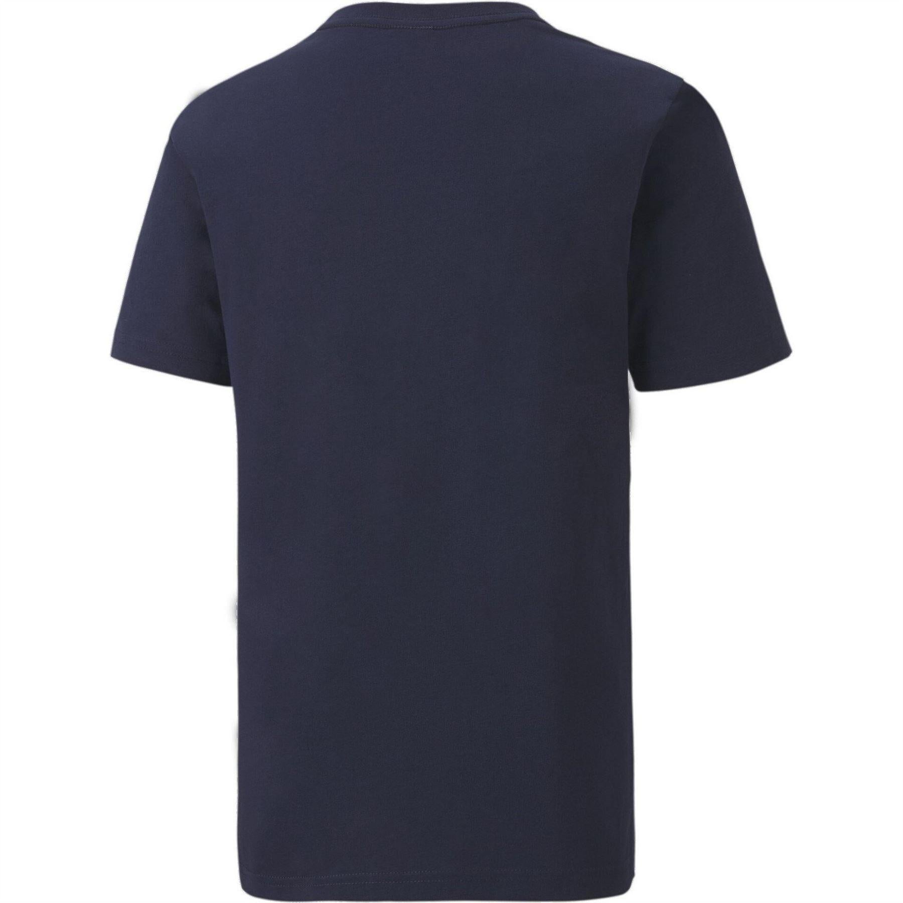 Peacoat - Back - Puma Childrens-Kids TeamGoal 23 Casuals T-Shirt