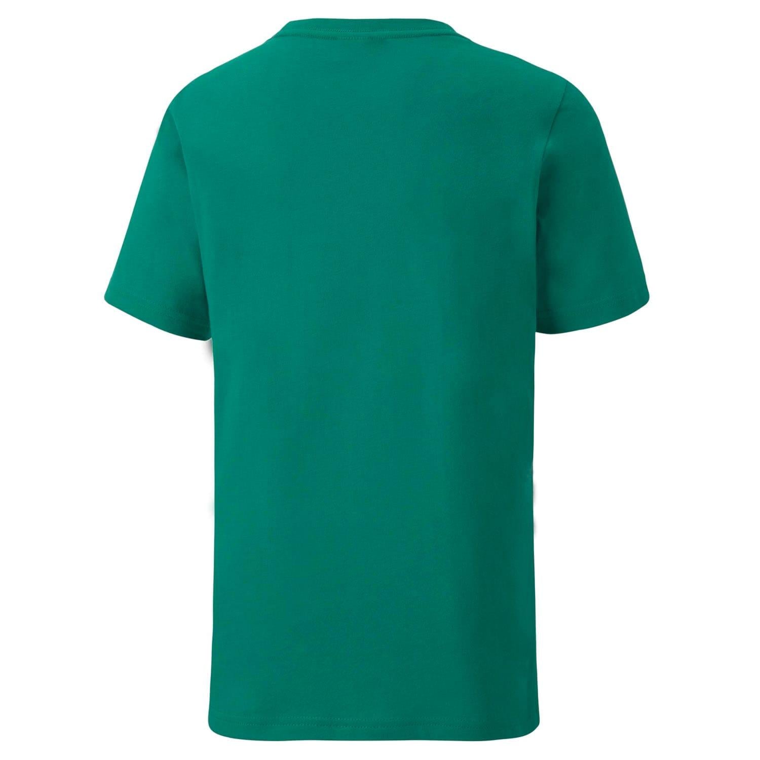 Green - Back - Puma Childrens-Kids TeamGoal 23 Casuals T-Shirt
