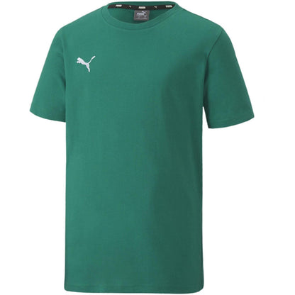 Pepper Green - Front - Puma Childrens-Kids TeamGoal 23 Casuals T-Shirt