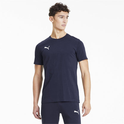 Peacoat - Side - Puma Mens TeamGoal 23 Casuals T-Shirt