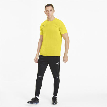 Cyber Yellow - Pack Shot - Puma Mens TeamGoal 23 Casuals T-Shirt
