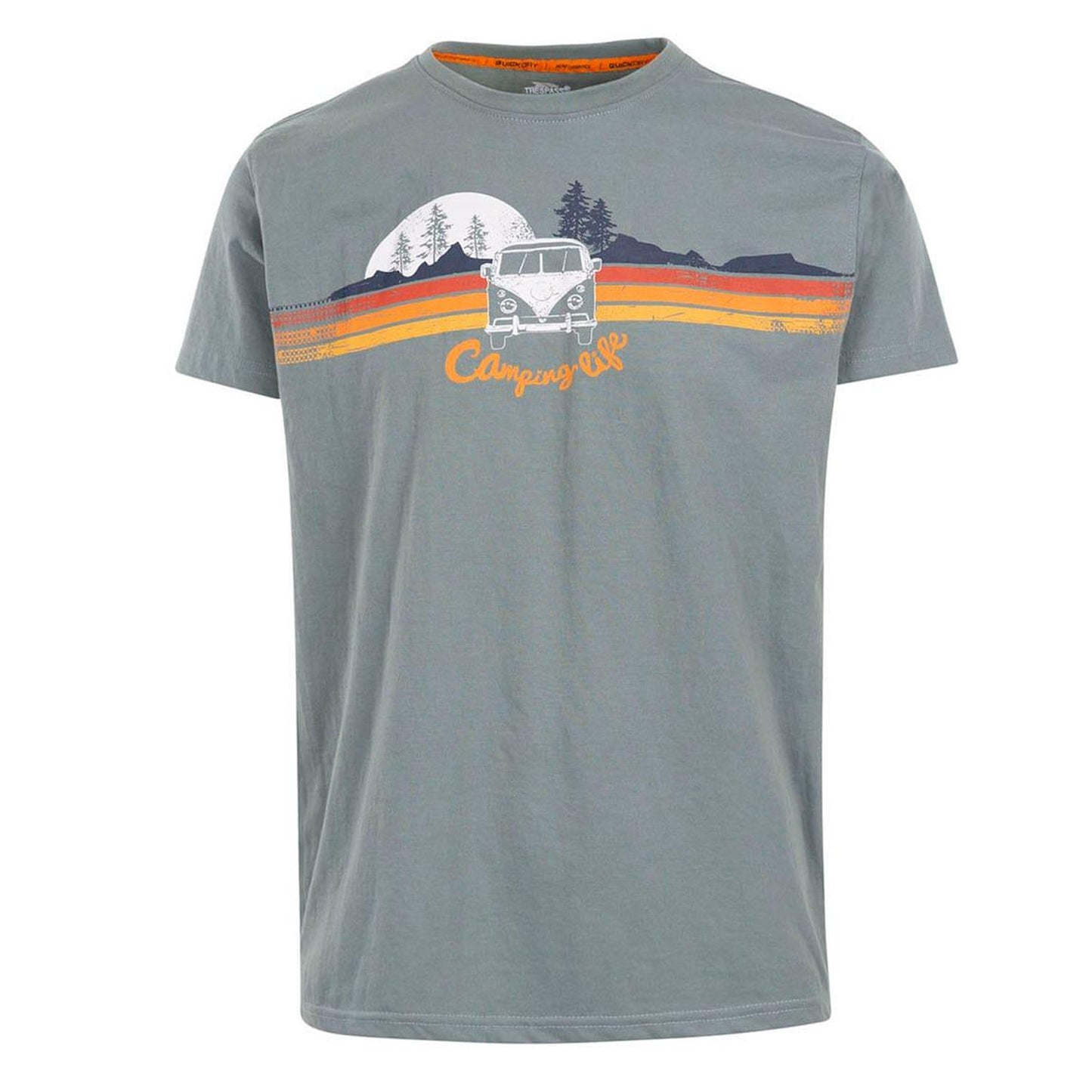 Blue - Front - Trespass Mens Cromer T-Shirt