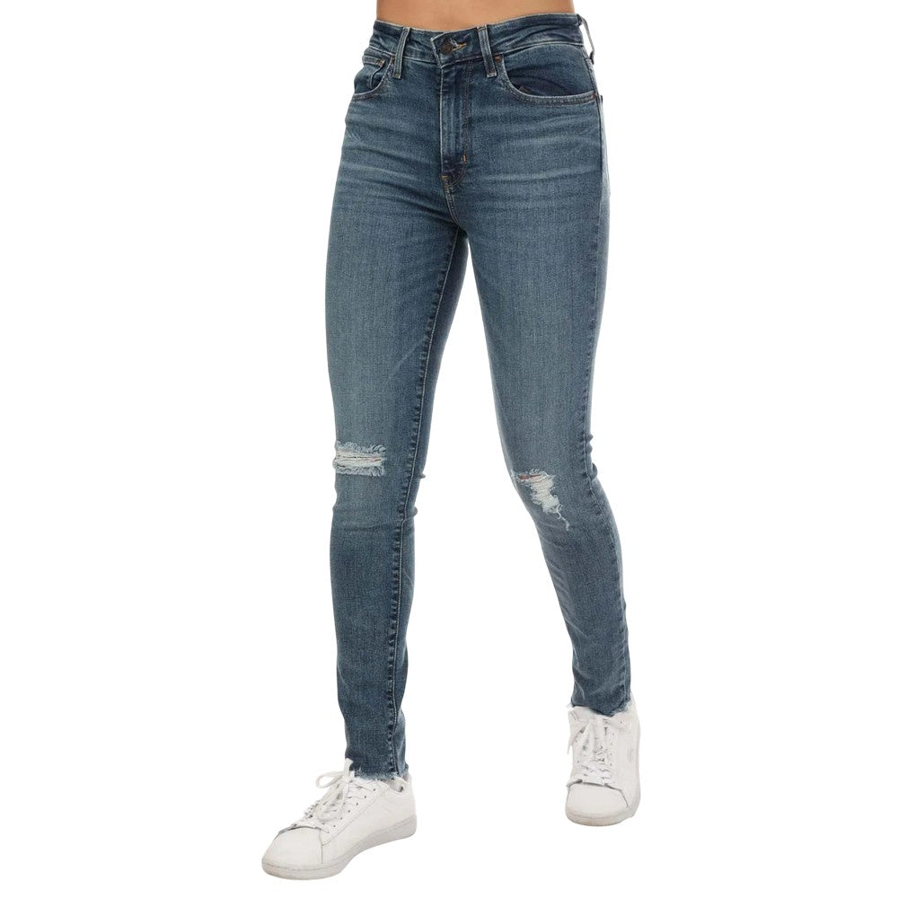 Denim - Front - Levis Womens-Ladies High Rise Jeans