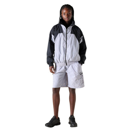 Purple - Side - Mizuno Unisex Adult Windproof Lightweight Windbreaker