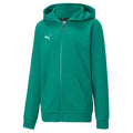 Green - Front - Puma Mens TeamGoal 23 Casuals Hooded Jacket