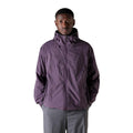 Purple - Front - Mizuno Mens Mountain Lightweight Hooded Jacket