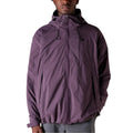 Purple - Lifestyle - Mizuno Mens Mountain Lightweight Hooded Jacket