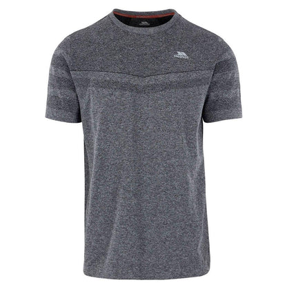Black - Front - Trespass Mens Chenab T-Shirt