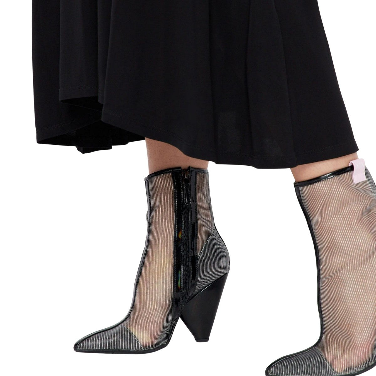 Black - Side - Armani Exchange Womens-Ladies Dress