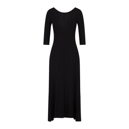Black - Front - Armani Exchange Womens-Ladies Dress